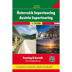 Freytag a Berndt Rakousko Supertouring 1:150 000 autoatlas
