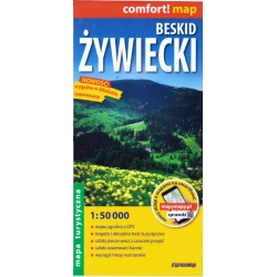 TerraQuest Zivecke Beskydy Beskid Zywiecki 50 000 turisticka mapa