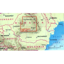 TerraQuest Transylvanie Transylvania 250 000 adventure map oblast