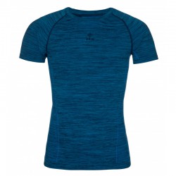 Kilpi Leape-M modrá pánské funkční rychleschnoucí outdoorové triko krátký rukáv 