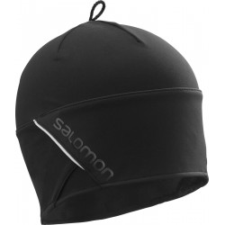 Salomon RS Beanie black C16238 unisex prodyšná funkční zimní čepice na běh, běžky,...