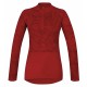 Husky Merino 100 Long Sleeve Zip L červená 2021 dámské triko dlouhý rukáv Merino vlna (2)