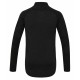 Husky Merino 100 Long Sleeve Zip M černá 2021 pánské triko dlouhý rukáv Merino vlna (1)