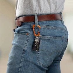 Nite Ize SlideLock Carabiner Aluminum 3 karabina s posuvnou pojistkou oranzova 2