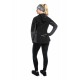 Kilpi Balans-W černá QL0110KIBLK dámská běžecká bunda s kapucí3