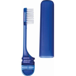 Cestovni zubni kartacek transparentni modry