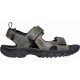 Keen Targhee III Open Toe Sandal M grey/black pánské kožené outdoorové sandály3