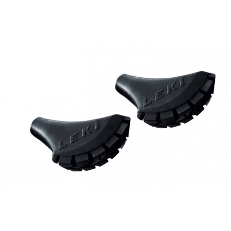 Leki Rubber Tip pro Nordic Walking 1 pár gumový ochranný kryt vnitřní průměr 10 mm