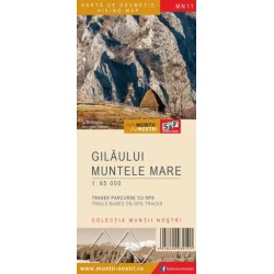 Schubert a Franzke MN11 Gilaului Muntele Mare 1:65 000 turistická mapa
