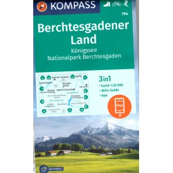 Kompass 794 Berchtesgadener Land, Königssee 1:25 000