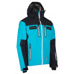 Kilpi Team Jacket-M černá pánská nepromokavá zimní lyžařská bunda 20 000 Primaloft