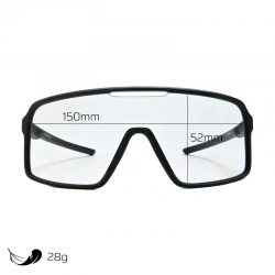 Progres Vision matna cerna sportovni slunecni bryle 3