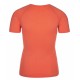 Kilpi Leape-W světle červená dámské funkční rychleschnoucí outdoorové triko krátký rukáv1