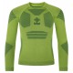 Kilpi Nathan-JB světle zelená QJ0477KILGN dětské juniorské funkční triko dlouhý rukáv