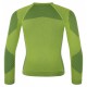 Kilpi Nathan-JB světle zelená QJ0477KILGN dětské juniorské funkční triko dlouhý rukáv 1