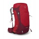 Osprey Stratos 44l turistický outdoorový batoh poinsettia red