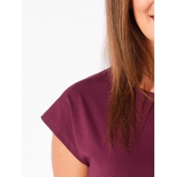 CityZen Alta bordo damske tricko kratky rukav 95 procent bavlna 2