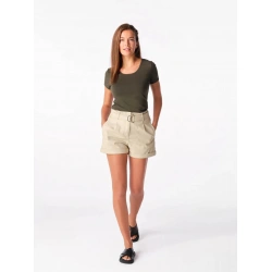 Cityzen Breda dark khaki damske tricko 95 procent bavlna 1