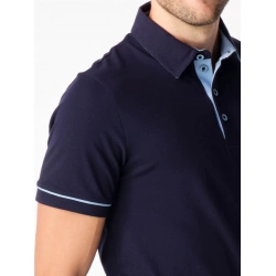 CityZen Antony navy panska polokosile kratky rukav 100 bavlna 3