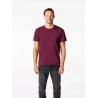 CityZen Agen bordo panske triko kratky rukav bavlna