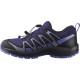 Salomon XA Pro V8 CSWP J 416145 Astral aura/black/purple dětské nízké nepromokavé boty2