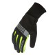 Progress Snowsport Gloves černá/refl. žlutá unisex zimní větruodolné běžkařské rukavice 2