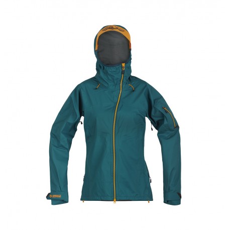 Direct Alpine Guide Lady 3.0 emerald/mango dámská nepromokavá bunda Gelanots HB 3L 