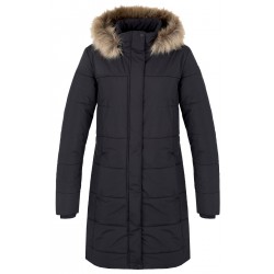 Hannah Gema anthracite dámský zimní kabát s kapucí 