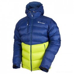 Sir Joseph Ladak Man navy/limet pánská teplejší zimní péřová bunda