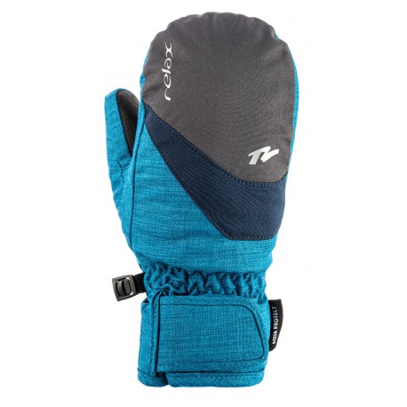 Relax Quente RR22F modrá dětské lyžařské voděodolné palcové rukavice 