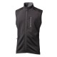 Progress Hunter vest černá pánská softshellová technická vesta s microfleesem