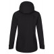 Kilpi Ravia-W černá SL0124KIBLK dámská softshellová bunda s kapucí 1