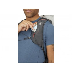 Rab Muon 40 pewter graphene ultralehky turisticky expedicni batoh s rolovacim uzaverem 11