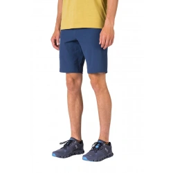 Hannah Nairi II midnight navy orange panske funkcni outdoorove turisticke kratasy 4