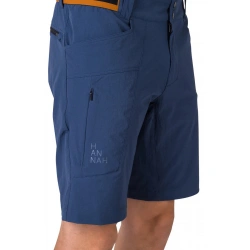 Hannah Nairi II midnight navy orange panske funkcni outdoorove turisticke kratasy 6