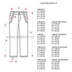 _Direct Alpine Patrol 4.0 navy panske turisticke outdoorove kalhoty zmereno