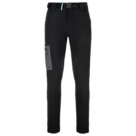 Kilpi Ligne-M černá RM0205KIBLK pánské lehké pohodlné outdoorové turistické kalhoty