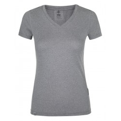 Kilpi Dimel-W světle šedá PL0060KILGY dámské funkční běžecké outdoorové triko krátký rukáv