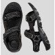 Hannah Belt anthracite pánské sandále s nastavitelnými pásky vhodné i do vody 6