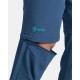 Kilpi Hosio-M tmavě modrá TM0403KIDBL pánské odepínací turistické outdoorové kalhoty 4