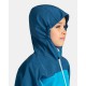 Kilpi Ravio-J modrá TJ0103KIBLU dětská / juniorská softshellová bunda s kapucí 2