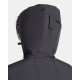 Kilpi Ravia-W tmavě šedá TL0109KIDGR dámská softshellová bunda s kapucí 3