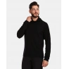 Kilpi Moseo-M cerna UM0205KIBLK panska funkcni mikina svetr s kapuci 53% Merino vlna 1