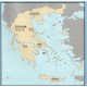 TERRAIN 301 Kea / Tzia 1:25 000 turistická mapa řeckého ostrova ze souostroví Kyklady_obla