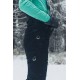 Husky Gilep L černá dámské nepromokavé zimní lyžařské kalhoty HuskyTech Stretch 20000 11