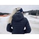 Husky Daili black dámský zimní péřový kabát 10