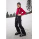 Husky Gilep Kids black dětské nepromokavé zimní rostoucí lyžařské kalhoty 5