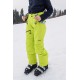 Husky Gilep Kids br. green dětské nepromokavé zimní rostoucí lyžařské kalhoty 7