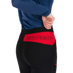 High Point Versa Lady Pants black damske softshellove vetruvzdorne prodysne kalhoty DWR 5