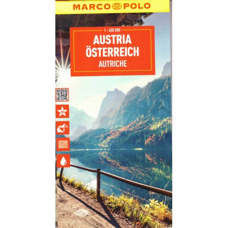 Marco Polo Rakousko 1:400 000 automapa